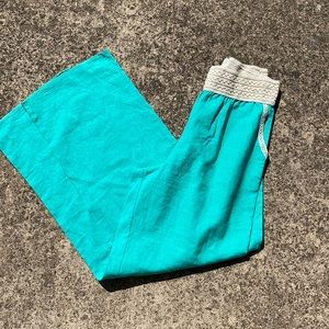 Large linen pants